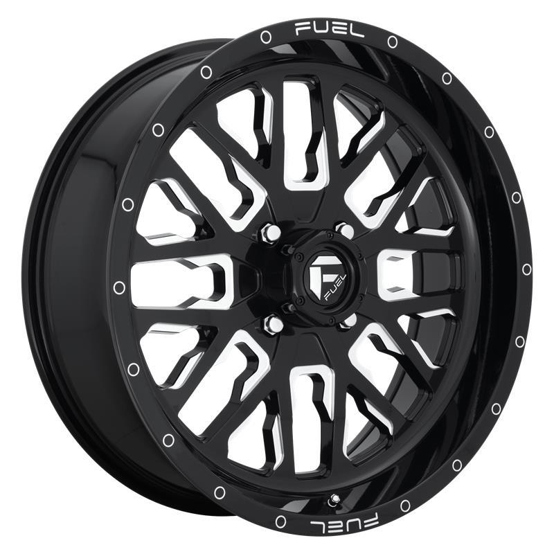 FV611 GLOSS BLACK MILLED 7x20 4/156 ET13 CB132.0 60°