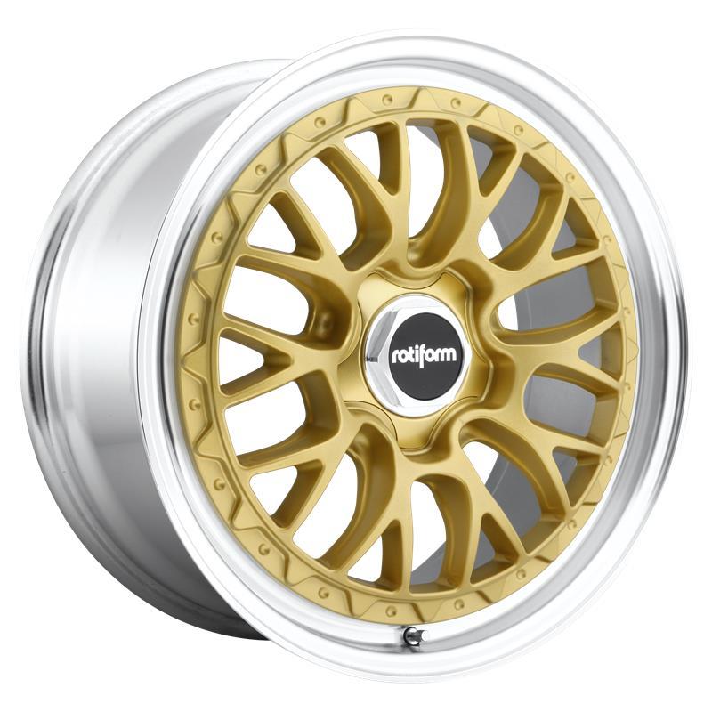 RC156 MATTE GOLD MACHINED 8,5x19 5/112 ET45 CB66.5 60°