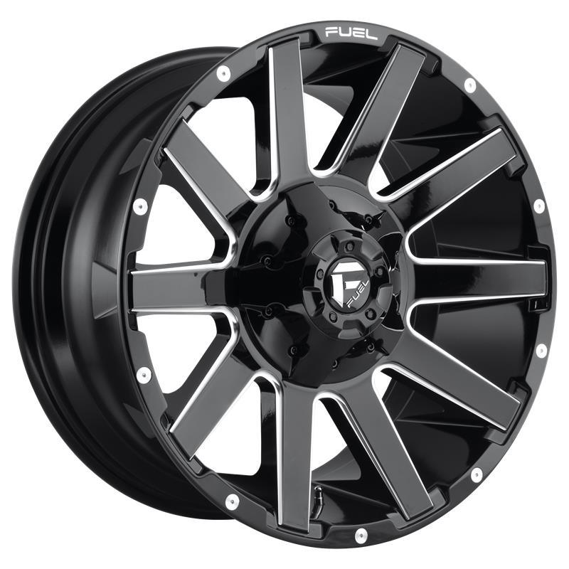 FC615 GLOSS BLACK MILLED 9x20 6/135/139,7 ET2 CB106.1 60°