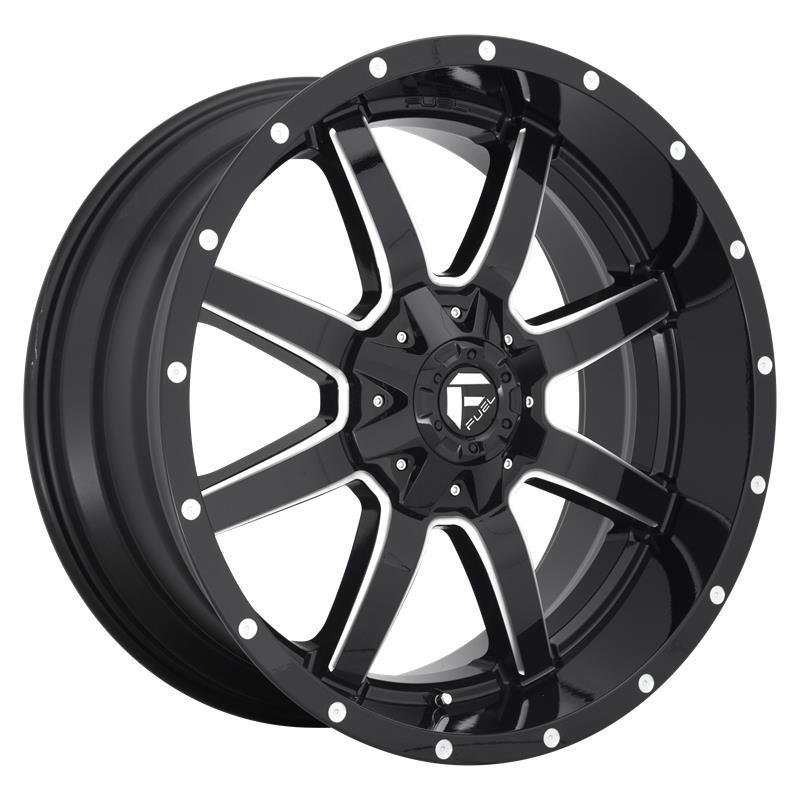 FC610 GLOSS BLACK MILLED 12x22 5/114,3/127 ET-44 CB78.1 60°