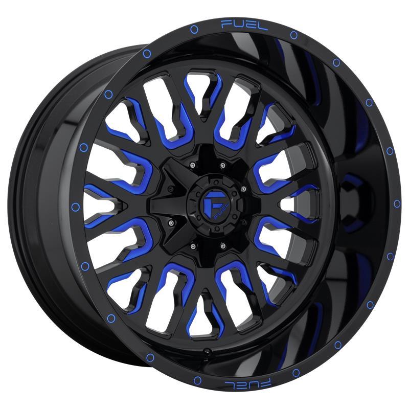 FC645 GLOSS BLACK BLUE TINTED CLEAR 9x20 5/114,3/127 ET1 CB78.1 60°
