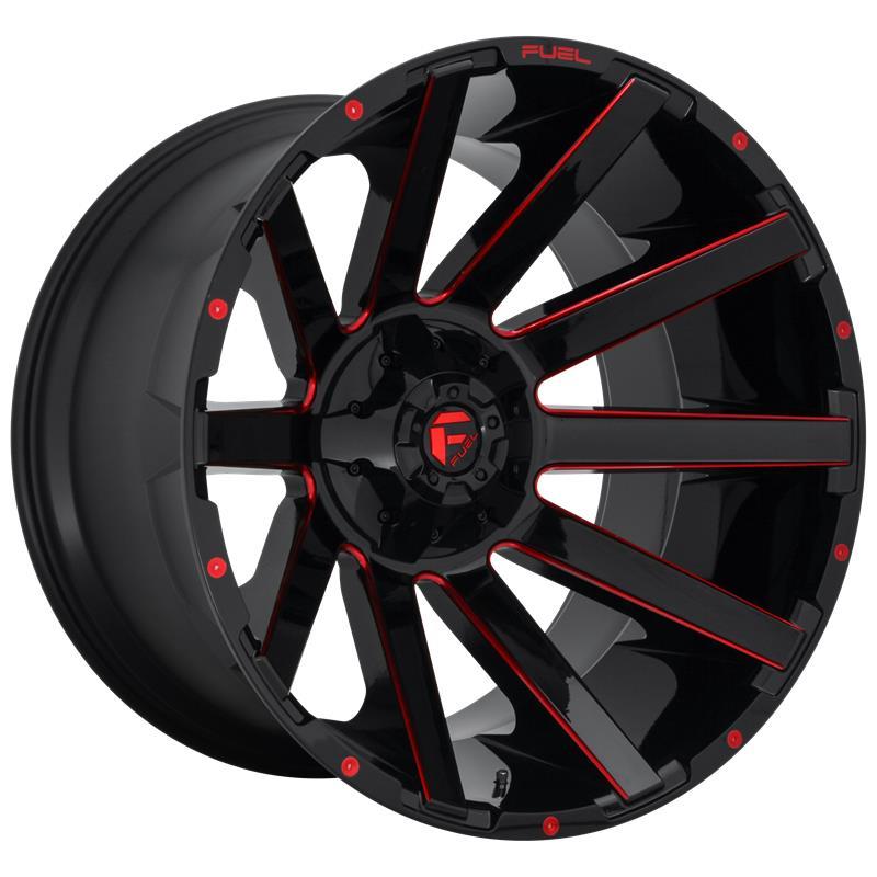 FC643 GLOSS BLACK RED TINTED CLEAR 9x20 6/135/139,7 ET2 CB106.1 60°