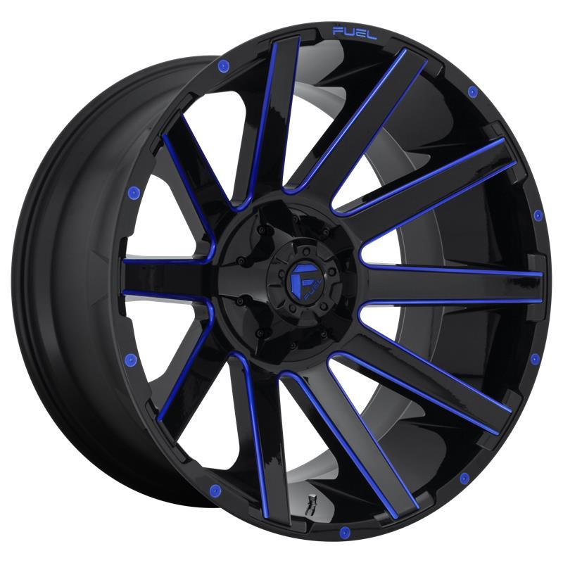 FC644 GLOSS BLACK BLUE TINTED CLEAR 9x20 6/135/139,7 ET2 CB106.1 60°