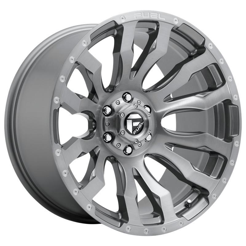 FC693 BRUSHED GUN METAL TINTED CLEAR 8,25x20 8/210 ET-246 CB154.3 60°