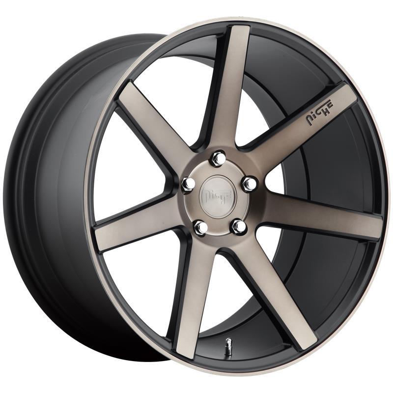 NC150 MATTE BLACK MACHINED 9,5x19 5/114,3 ET35 CB72.6 60°
