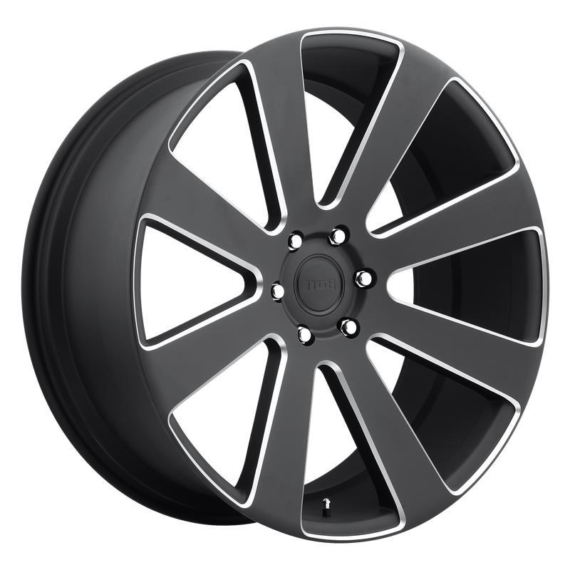 DC187 MATTE BLACK MILLED 10x26 6/139,7 ET30 CB78.1 60°