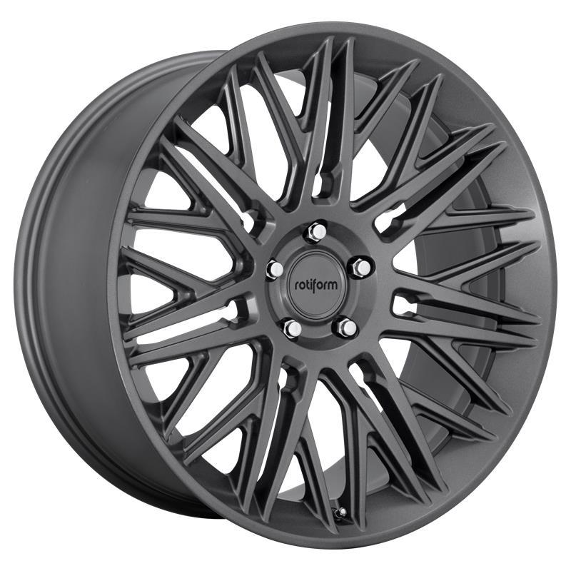 RC163 MATTE ANTHRACITE 10x22 5/120 ET30 CB72.6 60°