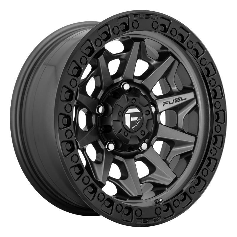 FC716 Matte Gun Metal Black Bead Ring 10x20 8/165,1 ET-18 CB125.2 60°