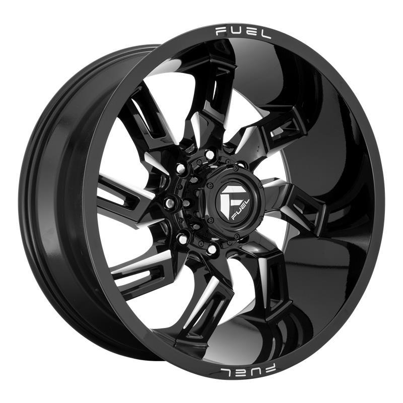 FC747 Gloss Black Milled 9x20 8/180 ET1 CB124.3 60°
