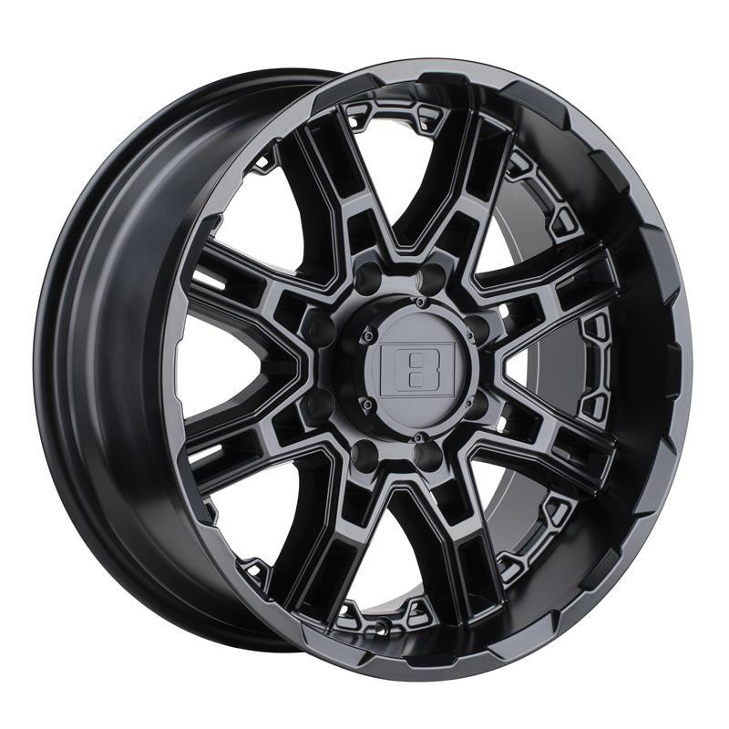 SLINGSHOT MATTE BLACK 11,5x22 8/180 ET-44 CB125.1 60°