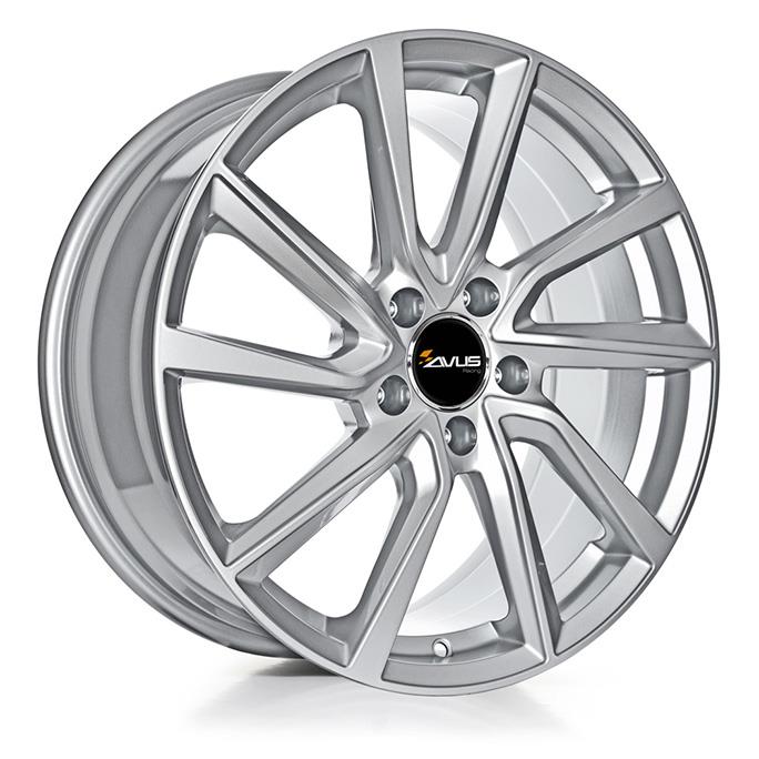 AVUS AC-518 Hyper Silver 7x17 5/114,3 ET39 CB60,1 Flat