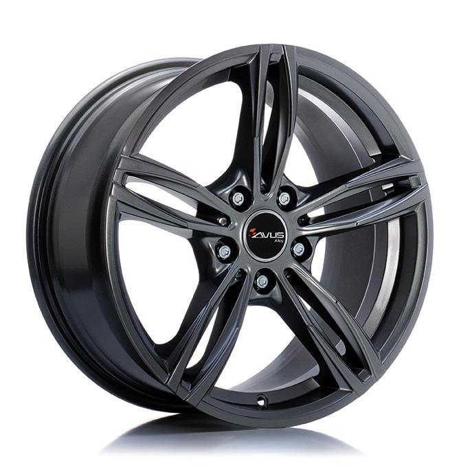 AVUS AC-MB3 Anthracite 8,5x20 5/112 ET25 CB66,7 POISTO 60°