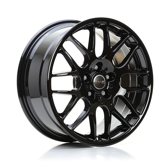 AVUS AC-MB4 Black 9x18 5/120 ET37 CB72,6 60°