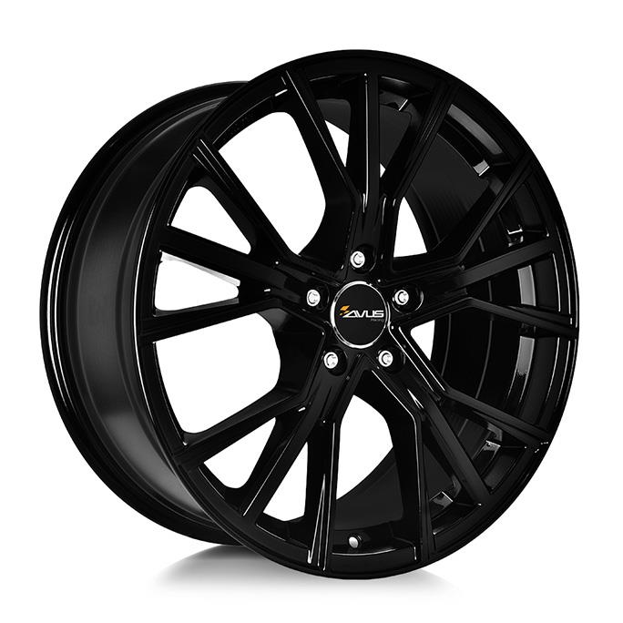 AVUS AF18 Black 9,5x22 5/112 ET37 CB66,7 60°