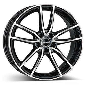 MAK Evo Black Mirror 8x18 5/112 ET43 CB66,6 R14