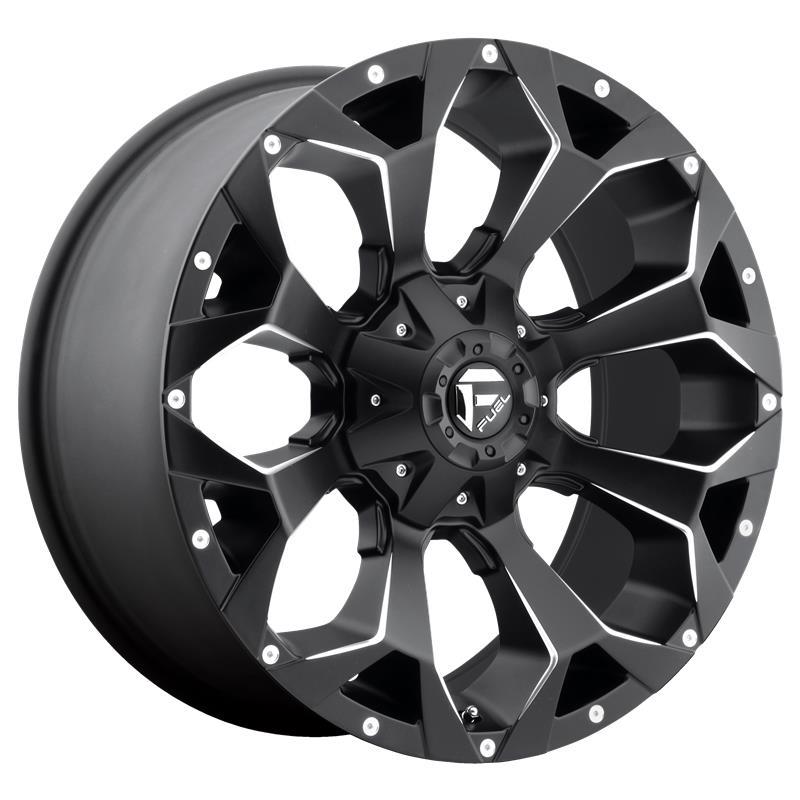 D546 ASSAULT MATTE BLACK MILLED 9x20 6/114,3 ET1 CB78.1 60°