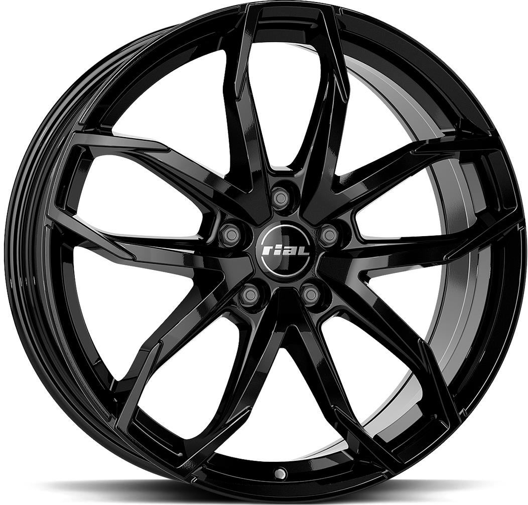 RIAL Lucca Diam Black 7,5x17 5/108 ET52.5 CB63.4 60°
