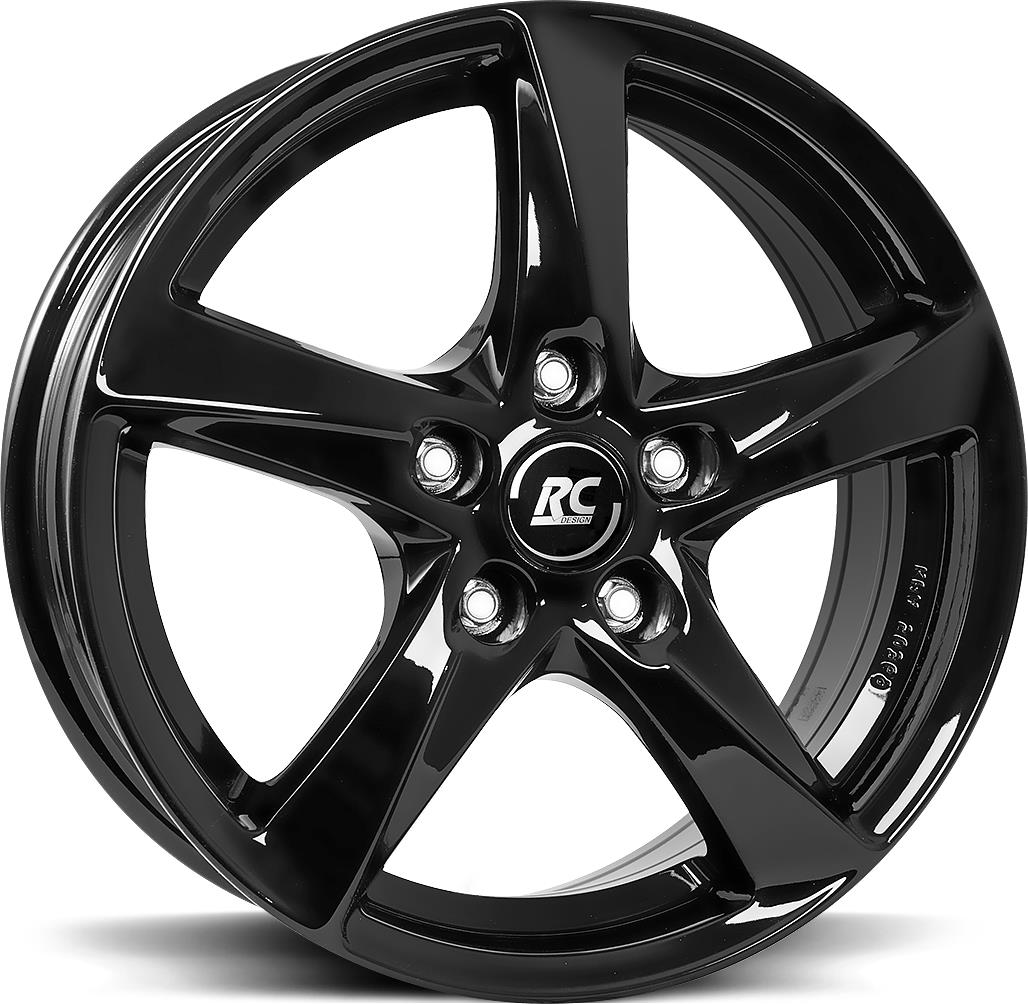 BROCK RC30 Shiny Black 6x16 4/108 ET23 CB65.1 60°