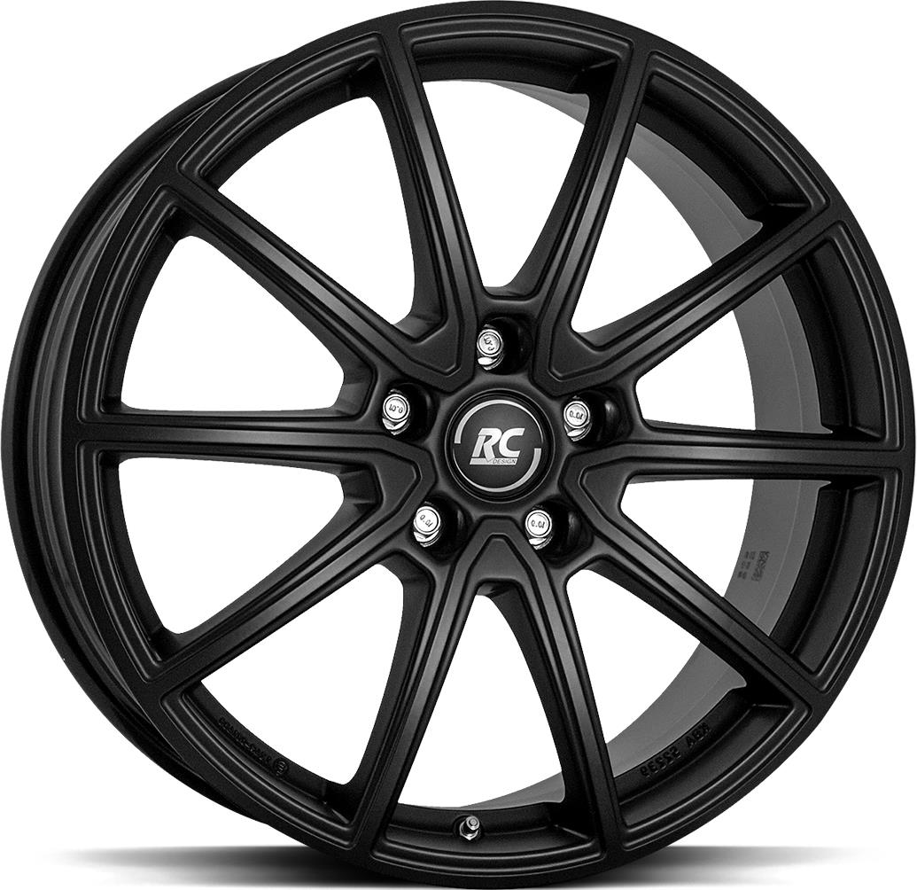 BROCK RC32 Satin Black Matt 8x18 5/112 ET21 CB66.6 R14