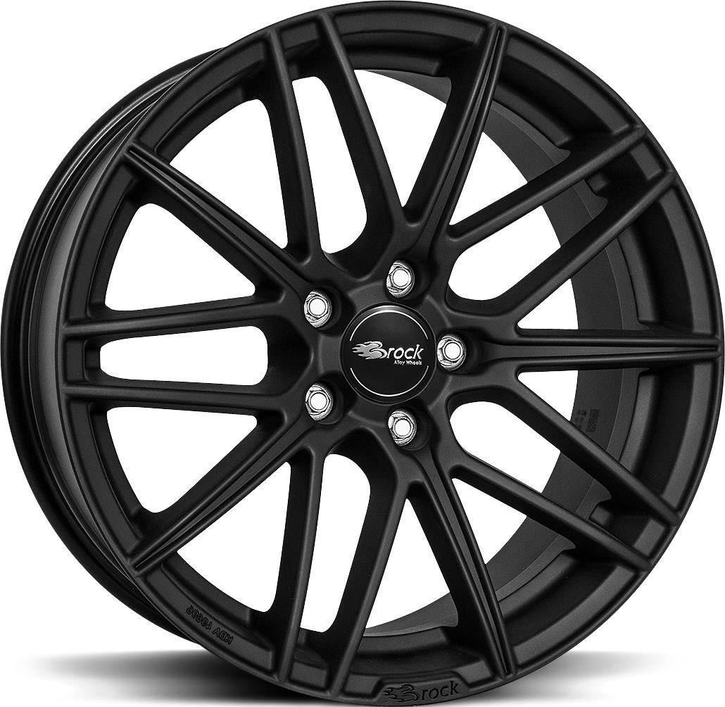 BROCK B34 Black Matt 7,5x17 5/105 ET36 CB56.6 60°