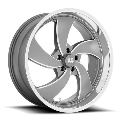 U133 DESPERADO ANTHRACITE MILLED DIAMOND CUT LIP 10,5x22 5/120,65 ET1 CB72.7 60°