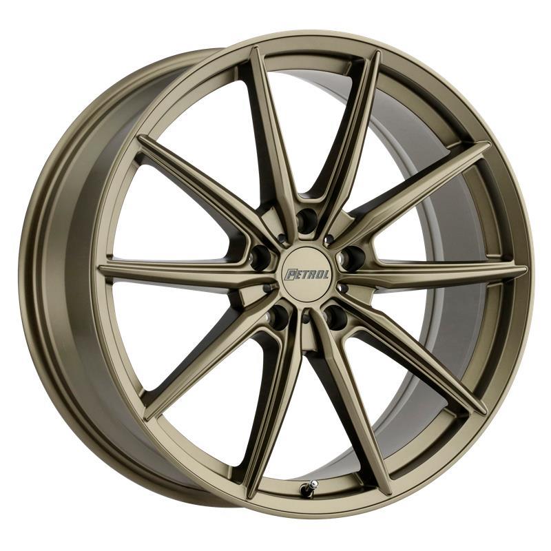 P4B MATTE BRONZE 8x17 5/105 ET40 CB72.1 60°