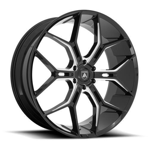 ABL-38 MONARCH TRUCK GLOSS BLACK MILLED 10x24 6/139,7 ET20 CB106.1 60°