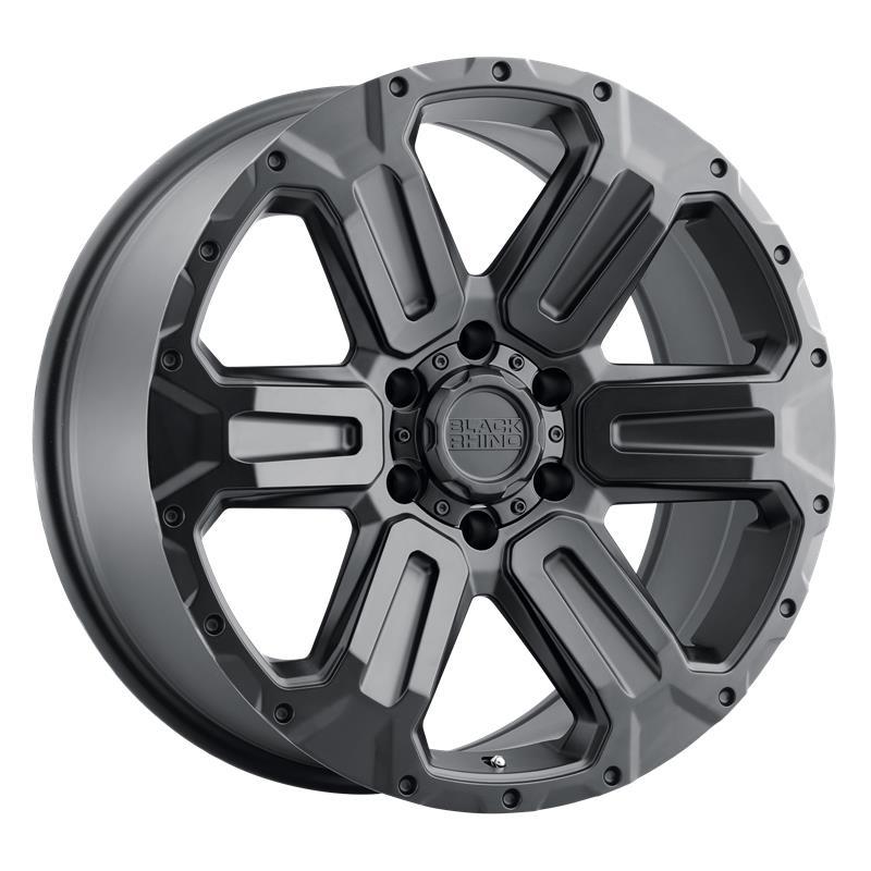 WANAKA MATTE BLACK 8,5x17 5/127 ET35 CB71.5 60°