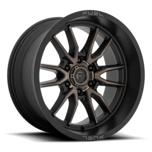 D762 CLASH MATTE BLACK DOUBLE DARK TINT 12x22 8/180 ET-44 CB124.3 60°