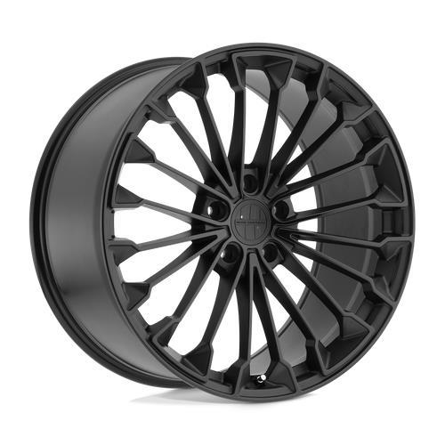 WURTTEMBURG MATTE BLACK W/ GLOSS BLACK FACE 11x18 5/130 ET55 CB71.5 60°