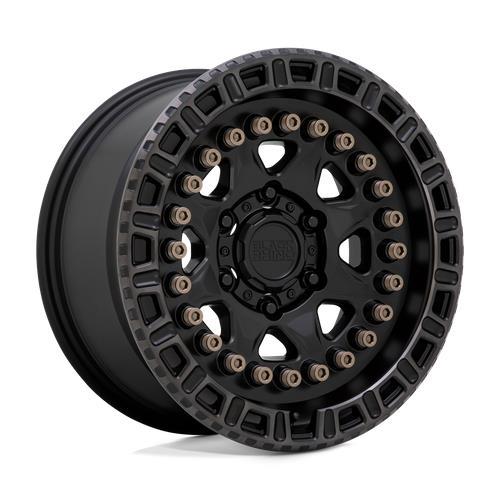 CARBINE MATTE BLACK W/ MACH TINT RING 9x20 6/120 ET10 CB67.1 60°