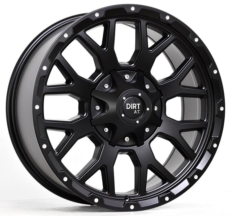 D357 Flatblack milled rivets 8,5x17 8/170 ET10 CB125.1 60°