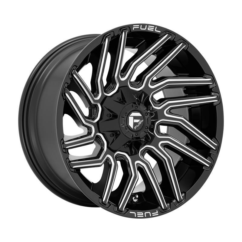 D773 TYPHOON GLOSS BLACK MILLED 10x22 8/180 ET-18 CB124.3 60°