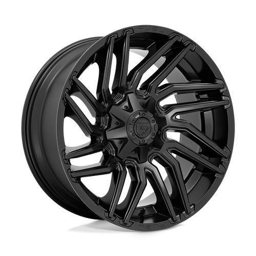 D775 TYPHOON MATTE BLACK 10x22 8/180 ET-18 CB124.3 60°