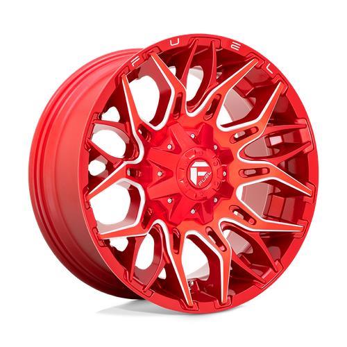 D771 TWITCH CANDY RED MILLED 12x22 8/165,1 ET-44 CB125.2 60°