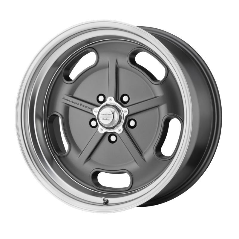 VN511 SALT FLAT MAG GRAY W/ DIAMOND CUT LIP 10,5x22 5/127 ET0 CB78.1 60°