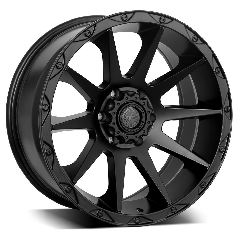 A207 Flatblack 8,5x17 6/139,7 ET18 CB106.1 60°