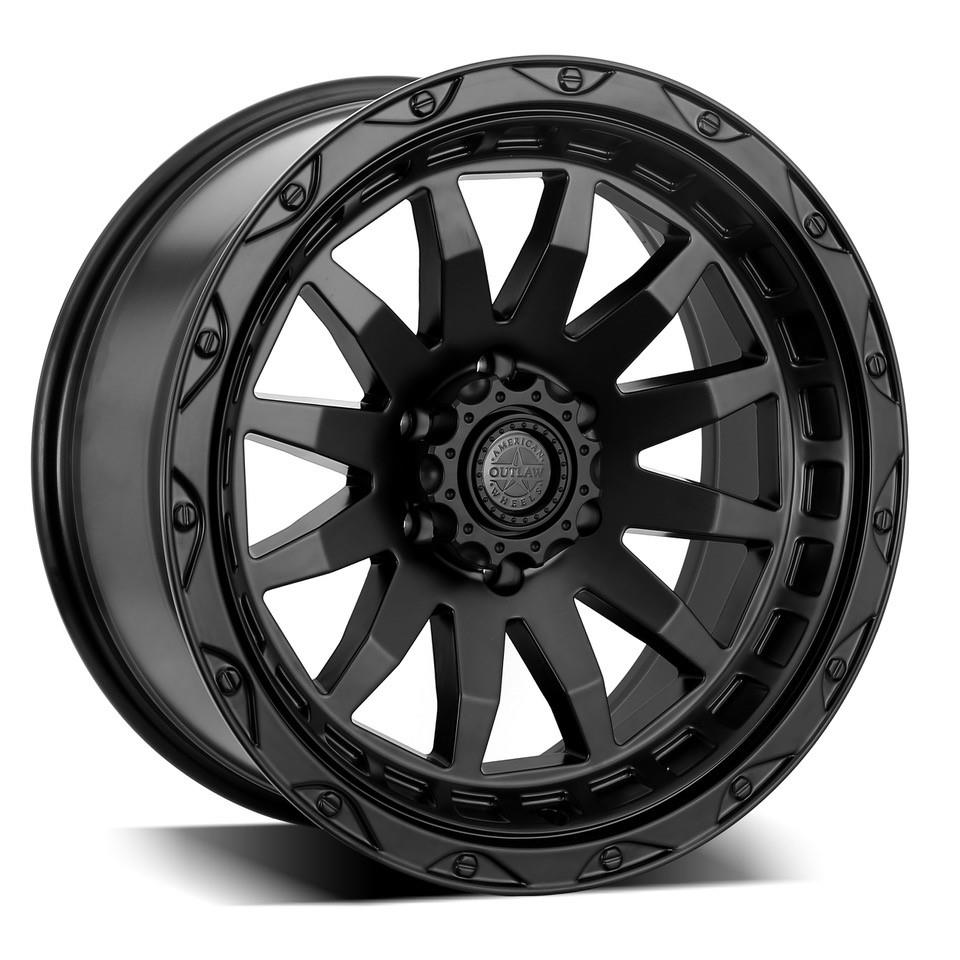 A209 Flatblack 8,5x17 6/139,7 ET0 CB106.1 60°