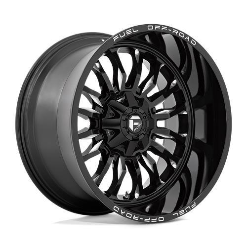 D795 ARC GLOSS BLACK MILLED 10x20 5/127/139,7 ET-18 CB87.1 60°