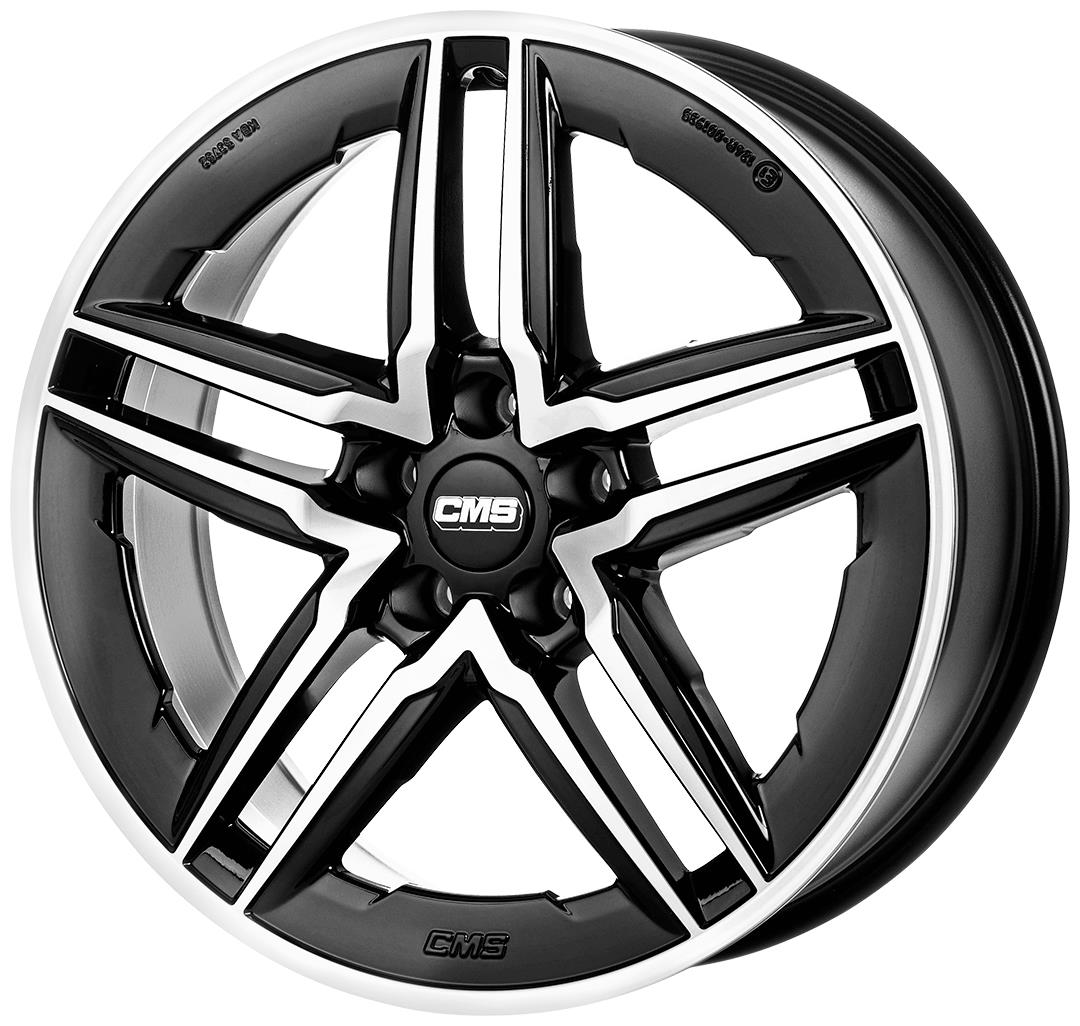 CMS C29-AERO Diamond Black Gloss 8,5x18 5/112 ET56 CB57,1 R14