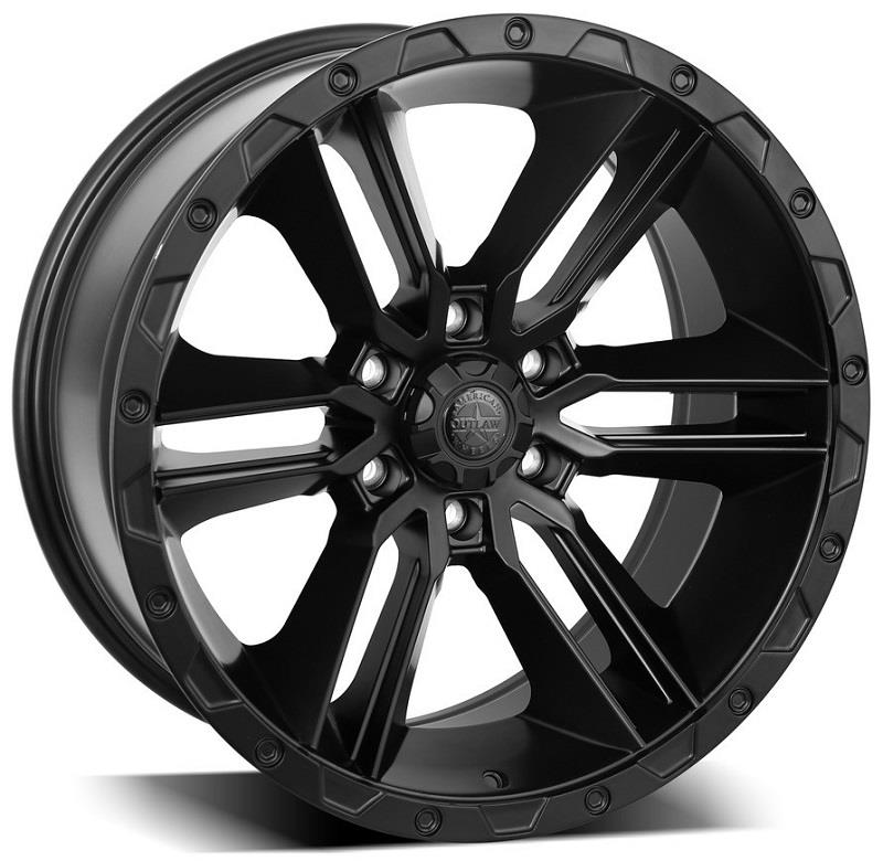 A145 Flatblack 9x20 6/139,7 ET0 CB106.1 60°
