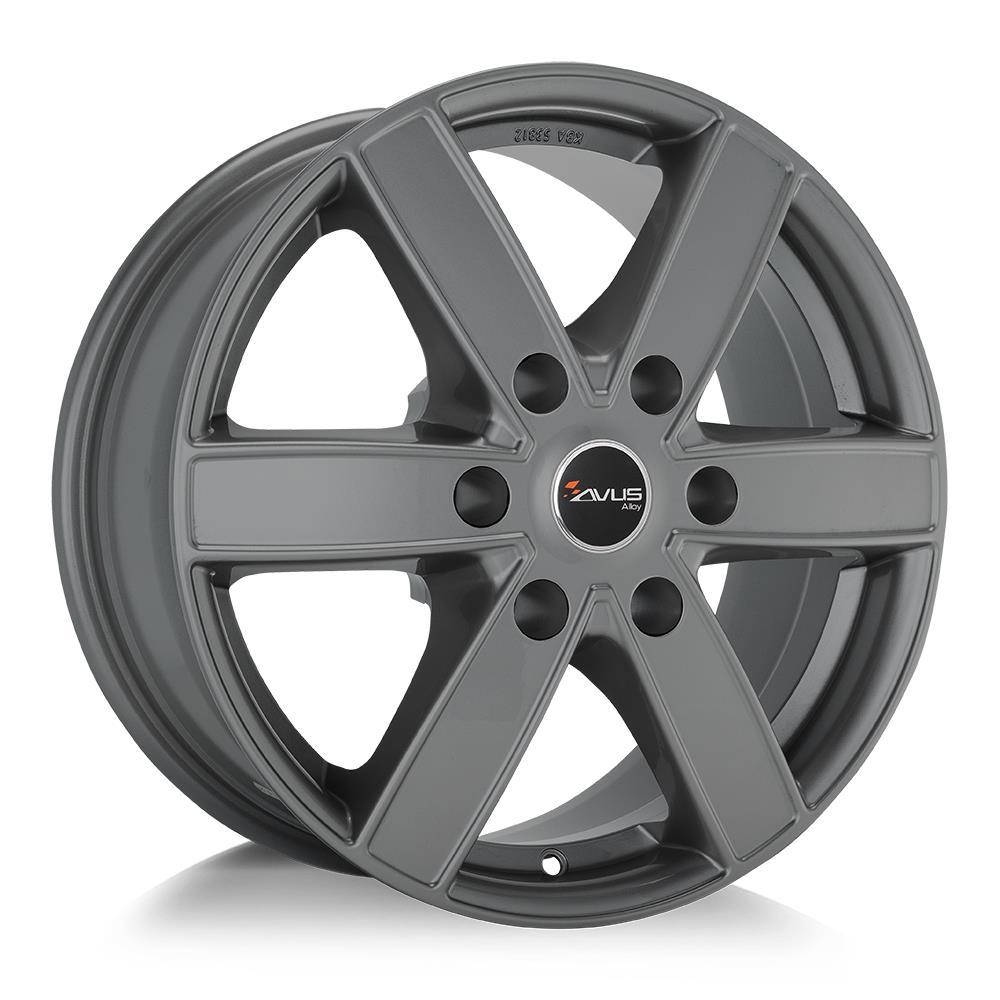 AVUS AC-V61 Matt Anthracite 7,5x17 6/139,7 ET55 CB93,1 POISTO 60°