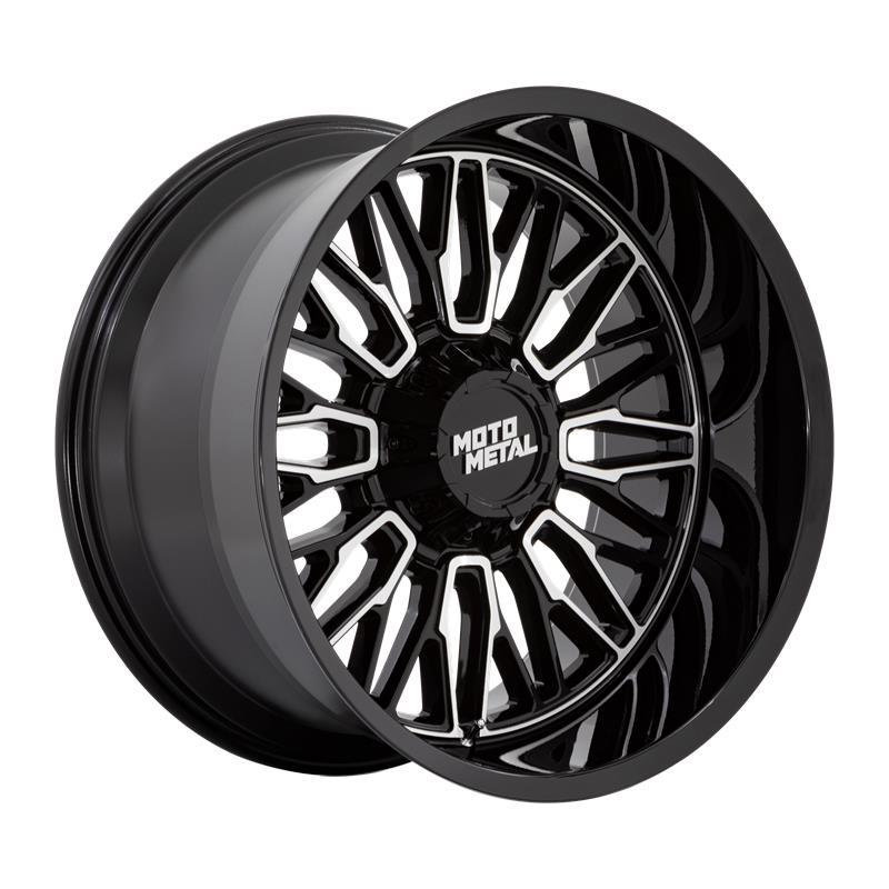 MO809 STINGER GLOSS BLACK MACHINED 10x20 6/135/139,7 ET-18 CB106.1 60°