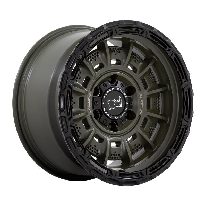 LEGION OLIVE DRAB GREEN W/ BLACK LIP 10x20 5/127 ET-18 CB71.5 60°