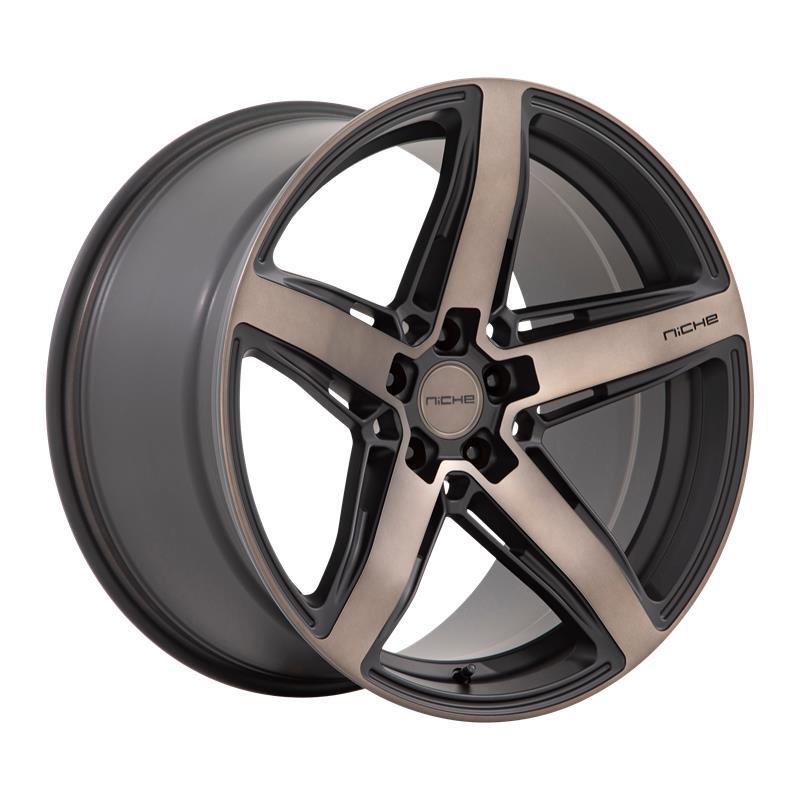 M271 TERAMO MATTE BLACK W/ DOUBLE DARK TINT FACE 11x20 5/114,3 ET50 CB70.7 60°