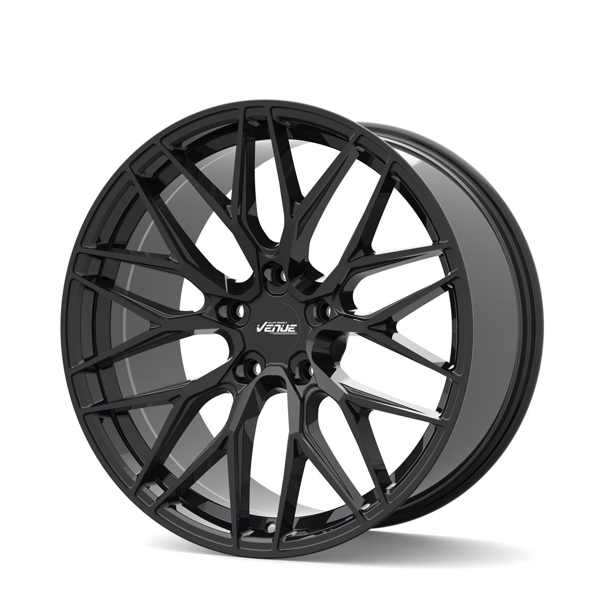 Venue VS10 Gloss Black 9,5x19 5/112 ET45 CB66,6 POISTO 60°