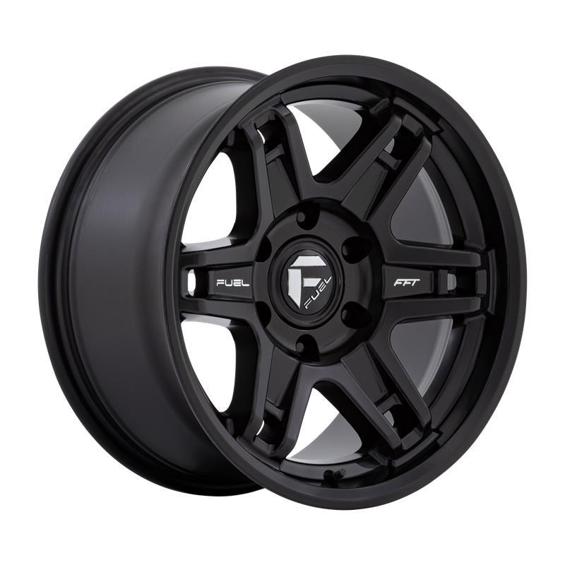 D836 SLAYER MATTE BLACK 9x17 5/127 ET-38 CB71.5 60°