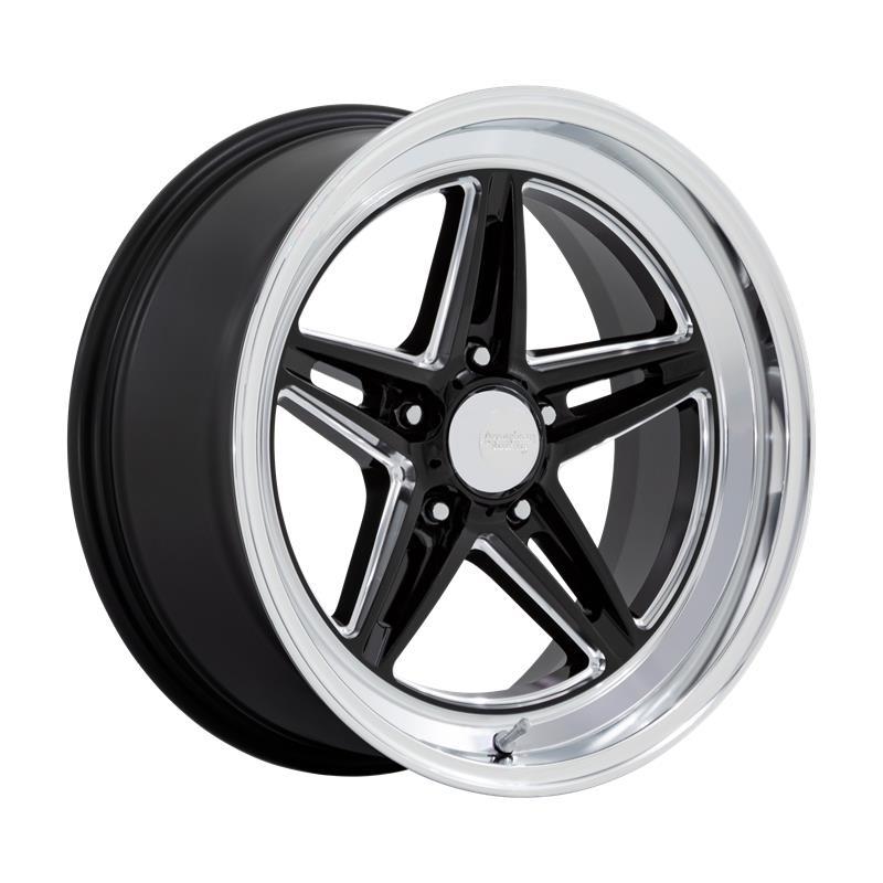 VN514 GROOVE GLOSS BLACK W/ DIAMOND CUT LIP 7x18 5/114,3 ET0 CB72.6 60°