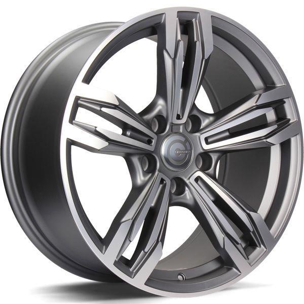 Dynamite Matt Anthracite Front Polished 8x17 5/120 ET30 CB72.6 60°