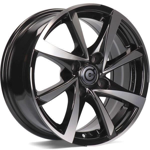 Marseille Black Front Polished 6,5x15 4/108 ET25 CB65.1 60°